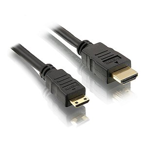 Cabo MINI HDMI para HDMI 1.4 Ultra HD 3D 5 metros