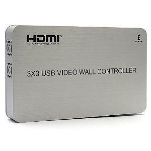 Vídeo Wall Controller USB - 3x3