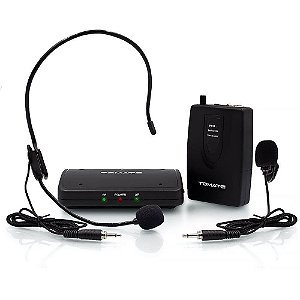 Microfone Profissional Wireless MT-2201 TOMATE