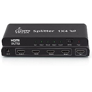 Splitter HDMI 2.0 - 4k x 2k 1 Entrada 4 Saídas