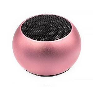 Mini Speaker Caixa de Som Bluetooth LES-M3 ROSA LEHMOX
