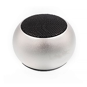 Mini Speaker Caixa de Som Bluetooth LES-M3 PRATA LEHMOX