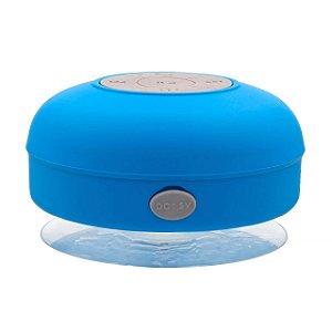 Caixa de Som Bluetooth Resistente a Água BTS06 AZUL