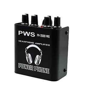 Amplificador De Fone de ouvido PowerPhone PH-2000 - Pws