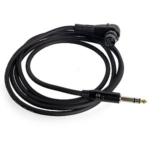 Cabo P10 ST M Para XLR F 90º Profissional Tblack 10m