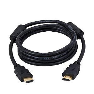 Cabo HDMI 1.4 FullHD 3D 1080P 19 Pinos - 5 metros