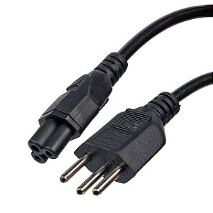 Cabo de Força Novo Padrão para Notebook - 1,5 metros