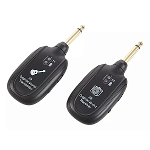 Transmissor Receptor Sem Fio P10 para Guitarra