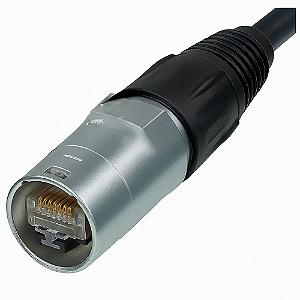 Conector Plug Ethercon RJ45 Macho Rede XLR Net