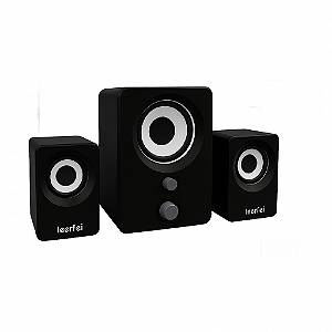 DUPLICADO - Mini Caixa de Som USB com SubWoofer E1303 - LeerFei