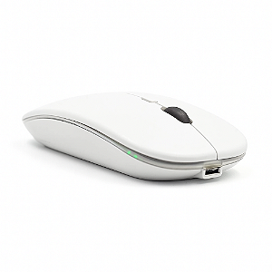 Mouse Luminoso Sem Fio E1200 HMaston - Branco