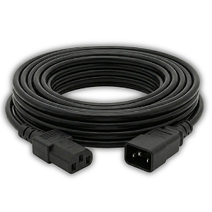 Cabo de Força C14 fêmea/10A para C20 macho/16A - 1,8mts