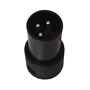 Conector XLR Macho Rotação