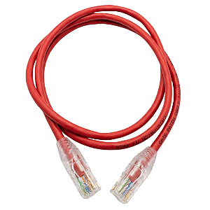 Cabo de Rede UTP 4P CAT6 Furukawa Gigalan 25 metros Vermelho