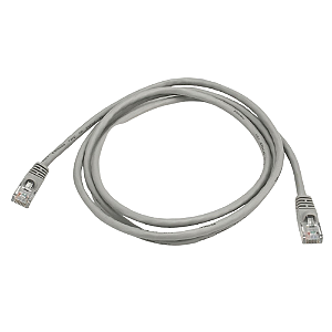 Cabo de Rede UTP 4P CAT6 Furukawa Gigalan 1 metro - Cinza