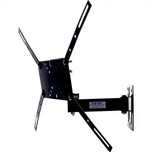 Suporte TV Biarticulado 10 a 50 polegadas 25kg LCD50