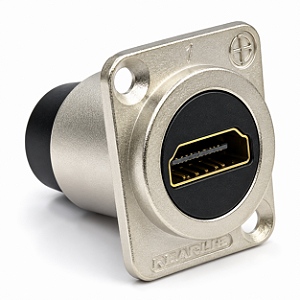 Keystone HDMI Metálico Fêmea x Fêmea