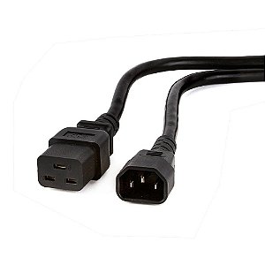 Cabo de Força Extensor IEC C19 14 AWG, 2.08mm²