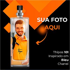 101 - Bleu - Chanel (55ml) - Com sua Foto