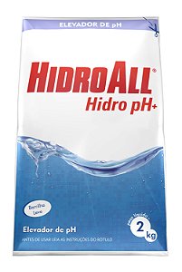 Barrilha Elevador De Ph Hidro Ph+ Hidroall 2kg Piscina