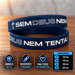 SEM DEUS NEM TENTA - Azul Marinho