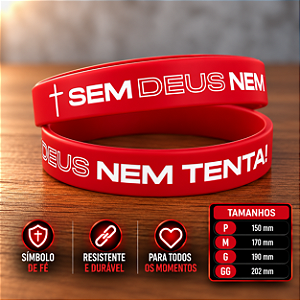 SEM DEUS NEM TENTA - Vermelha