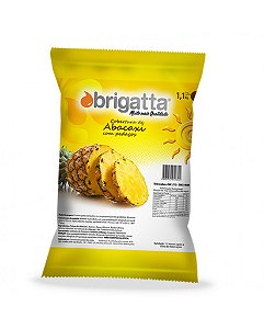 Cobertura Abacaxi c/ pedaços 1,100kg - Brigatta