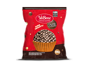Cereal Mega Com Cobertura Sabor Chocolate Ao Leite 500g - Vabene