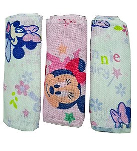 Kit faixa de umbigo Disney com 3 unidades