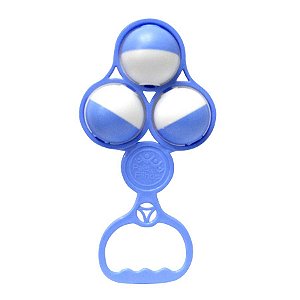 Chocalho de Bola Azul para Bebe