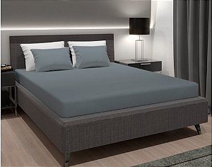 Lençol Casal Com Elástico De Malha - Masculino/feminino
