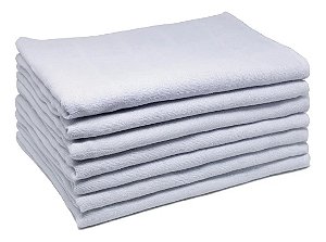 Kit 10 Panos Fraldinhas 45x50 Cm Atacado Polimento Limpeza