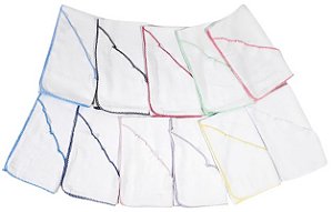 Fralda quadriculada com Capuz 68x78cm