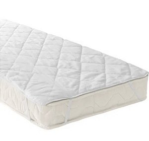Protetor de colchão Branco Padrão Americano 70x1,30cm
