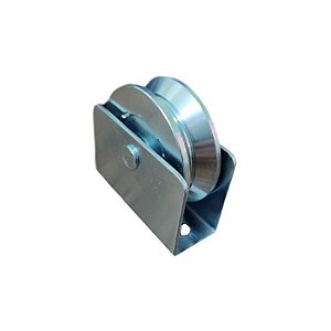 Roldana Para Portão 2 Polegadas Em V Com Caixa