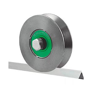 Roldana Portão Correr Trilho V 2 Polegadas (5,0 cm)