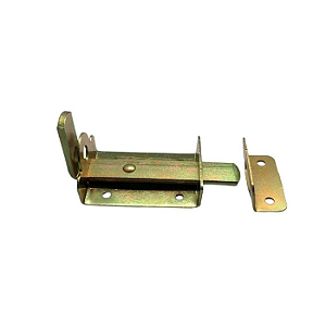 Trinco Chato Bicromatizado Para Portão 2 Polegadas