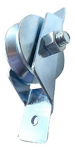 Roldana Portão De Correr 1 1/2 Polegada (3,7cm) V Caixa Aberta