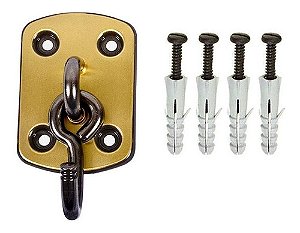 Gancho Suporte Armador Reforçado Rede Uniao Mundial -unidade