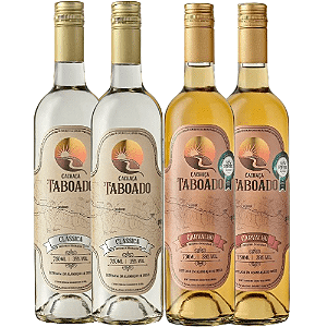 Combo 4 | CLÁSSICA 2° LUGAR CONCURSO CACHAÇA SP + CARVALHO 1° LUGAR CONCURSO CACHAÇA SP