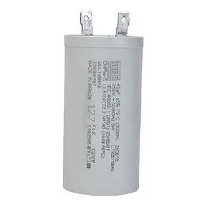 Capacitor Lavadora 45 Mf Weg 127v