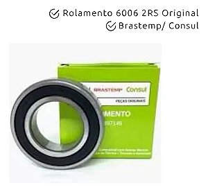 Rolamento 6006 2rs Brastemp Consul Orig