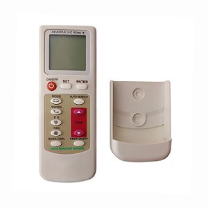 CONTROLE REMOTO UNIVERSAL AR CONDICIONADO SPLIT 7 a 60 Btus