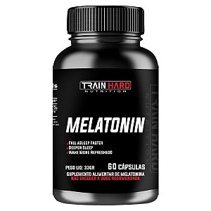 Melatonin - 60 Cápsulas - Train Hard Nutrition