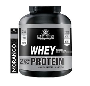 WHEY PROTEIN CONCENTRADO E ISOLADO 2W 2Kg / MAMMUTH