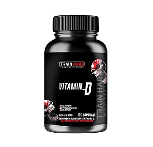 Vitamina D 10.000 UI - 60 Cápsulas - Train Hard Nutrition