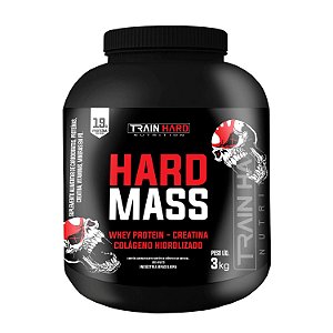 Hard Mass 3Kg - Diversos Sabores - Hipercalórico Train Hard Nutrition