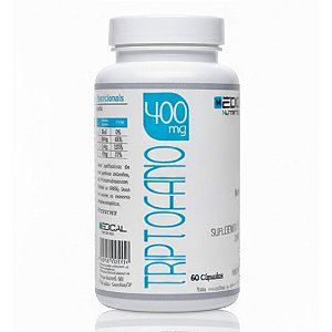 Triptofano 400mg 60 Cápsulas para Sono, Humor e Bem-Estar - Medical Nutrition