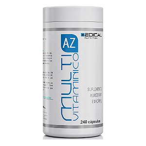 Multivitamínico AZ em Cápsulas: Imunidade, Energia, Performance e Saúde Óssea - Medical Nutrition
