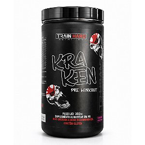 Kraken Pré Workout 300g Train Hard Nutrition | Pré Treino para Energia Extrema, Foco e Pump Muscular